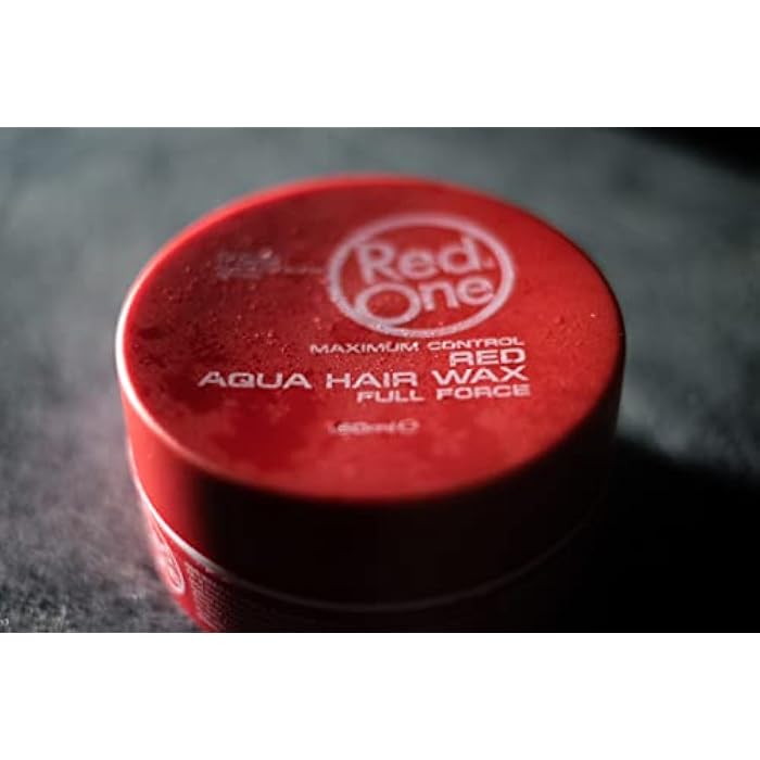 RedOne Hair Styling Aqua Wax Red 150 ml | Edge Control | Hair Gel Wax | Ultra Hold | Strawberry Scent | Men & Women Hair Wax | Maximum Control - Image 2